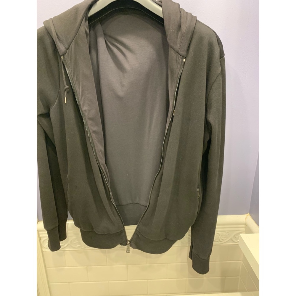 Ralph Lauren Black Label Full Zip Sweat Shirt Hoodie Size Large